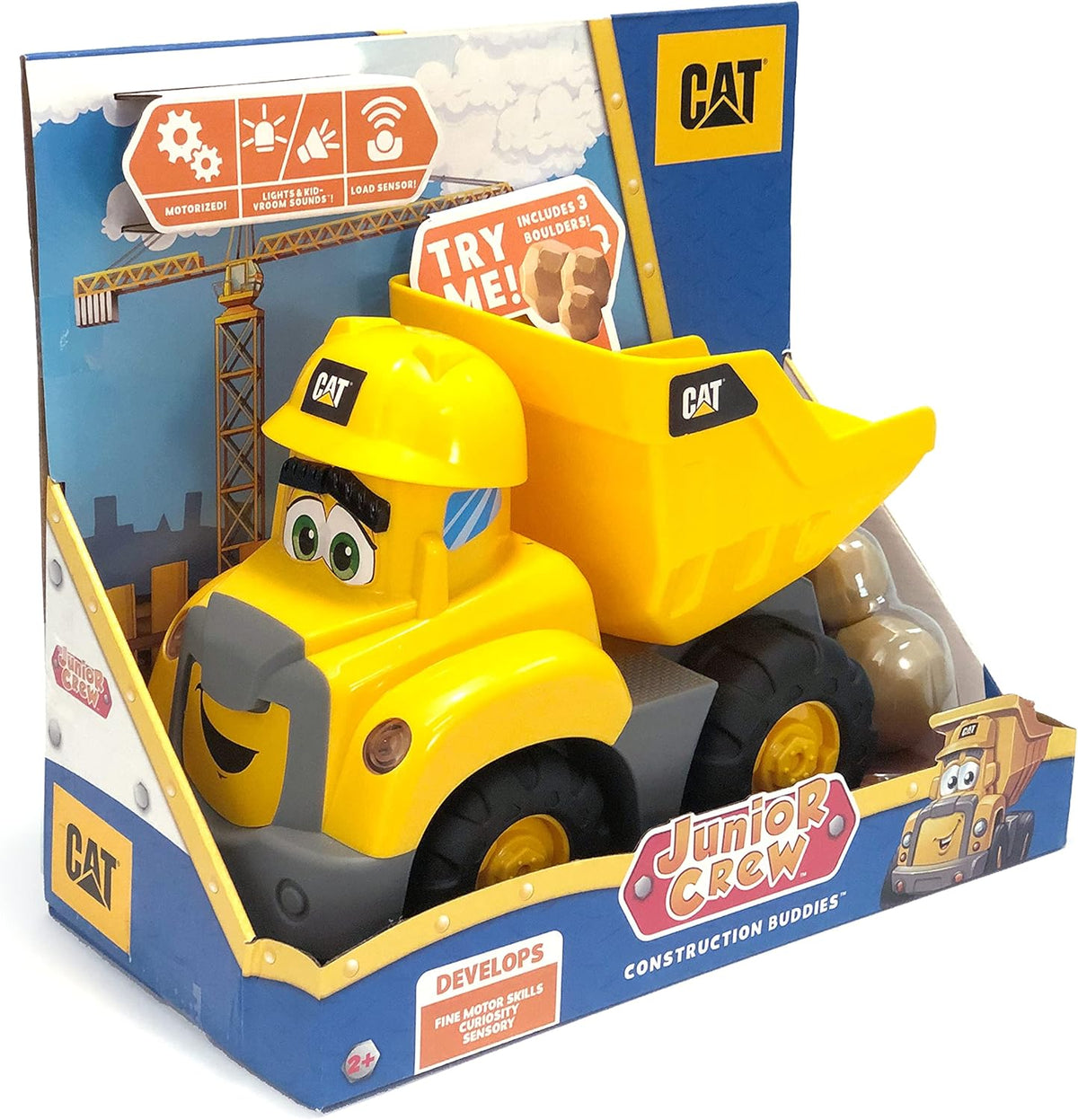 Cat Light Sound Construction Buddies 10 Inches