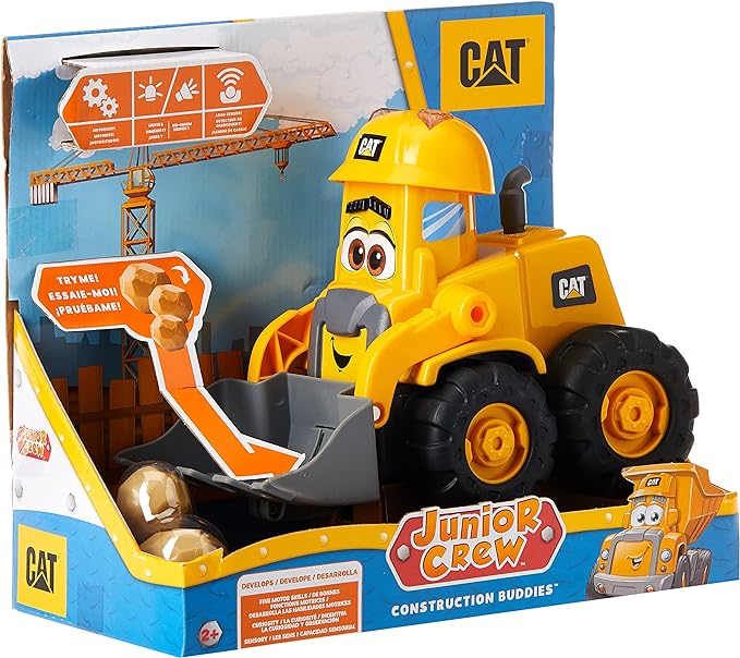 Cat Light Sound Construction Buddies 10 Inches