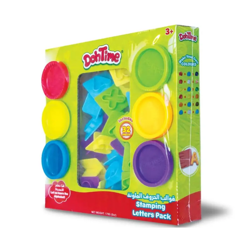 Dohtime Dough Stamping Letter Pack