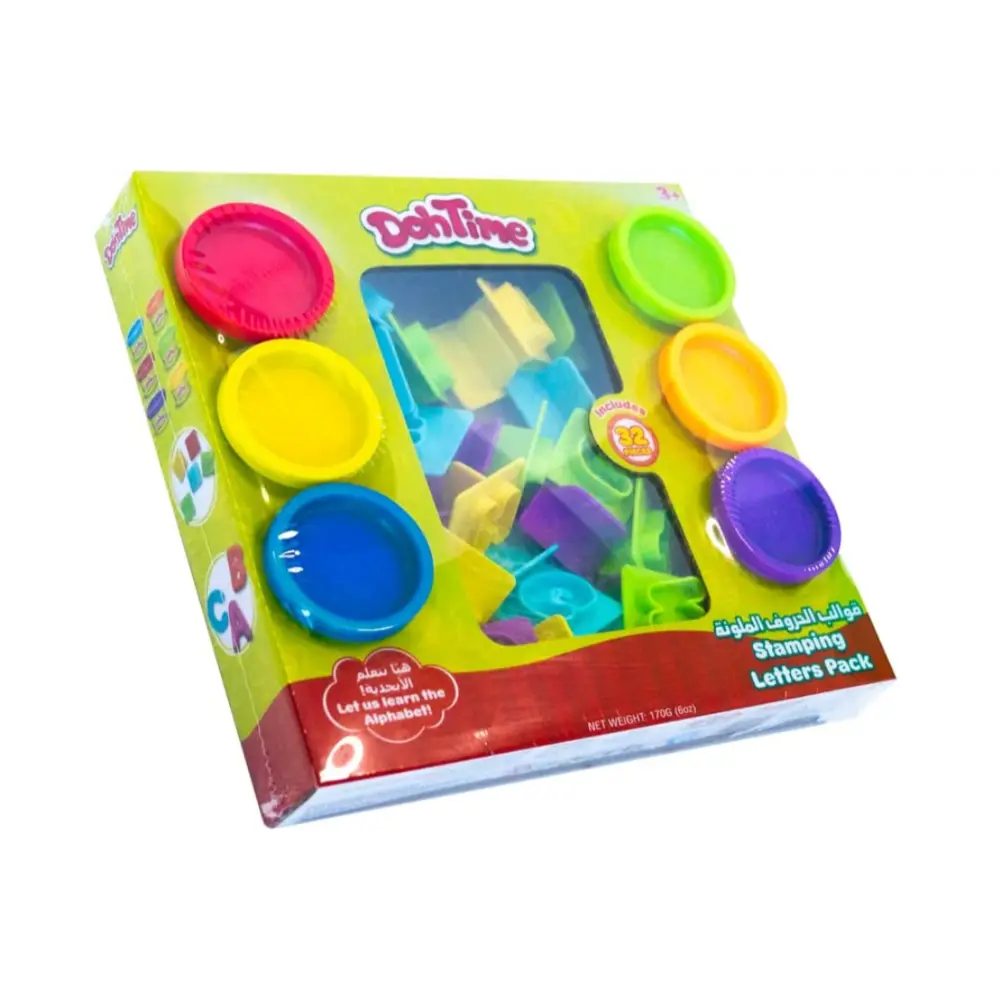 Dohtime Dough Stamping Letter Pack