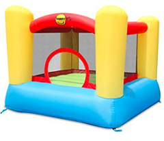 Happy Hop Bouncy Castle Inflatable Bounce House for Kids Indoor and Outdoor Play