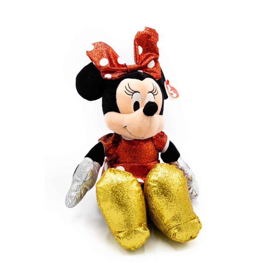 TY Disney Mini Sparkle Red with Sound Medium