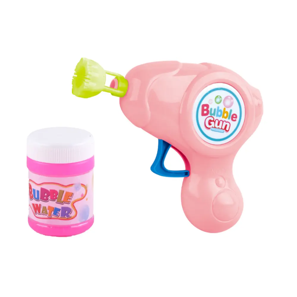 Power Joy Bubble Friction Mini Gun Asst