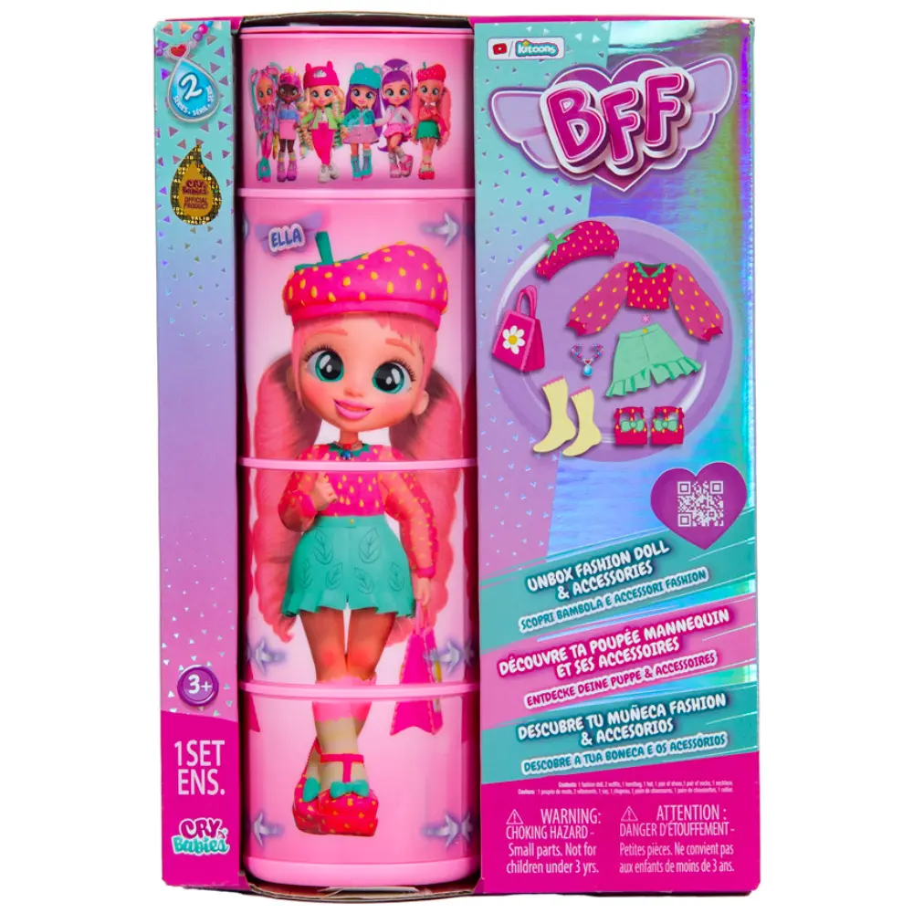 Cry Babies Bff Doll Ella 8 Inch