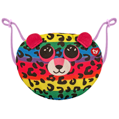 TY Beanie Boo Mask Leopard Dotty Multicolor Plush Face Mask Toy
