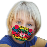 TY Beanie Boo Mask Leopard Dotty Multicolor Plush Face Mask Toy