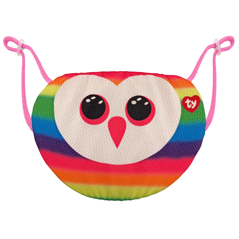 TY Mask Owl Owen Multicolor