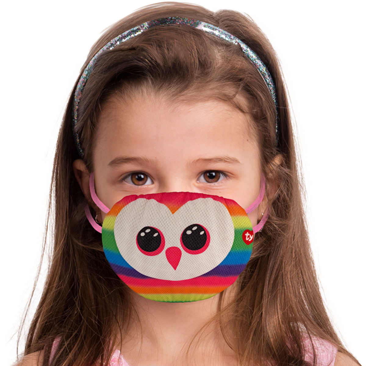 TY Mask Owl Owen Multicolor