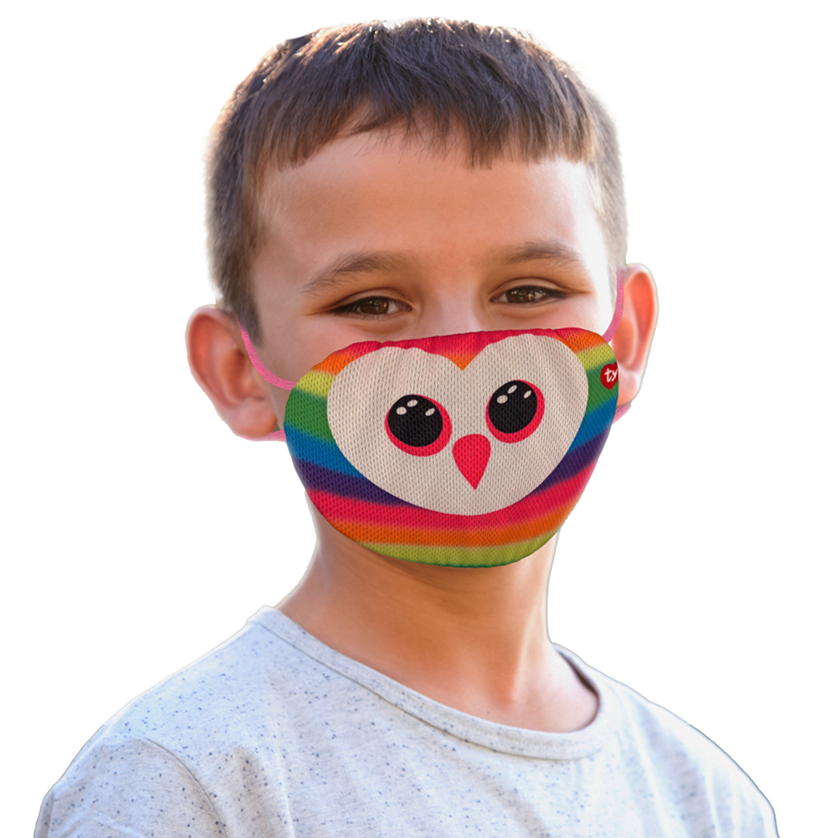 TY Mask Owl Owen Multicolor