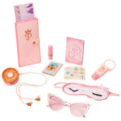 Disney Princess Style Suitcase Travel Set 13x23x37cm