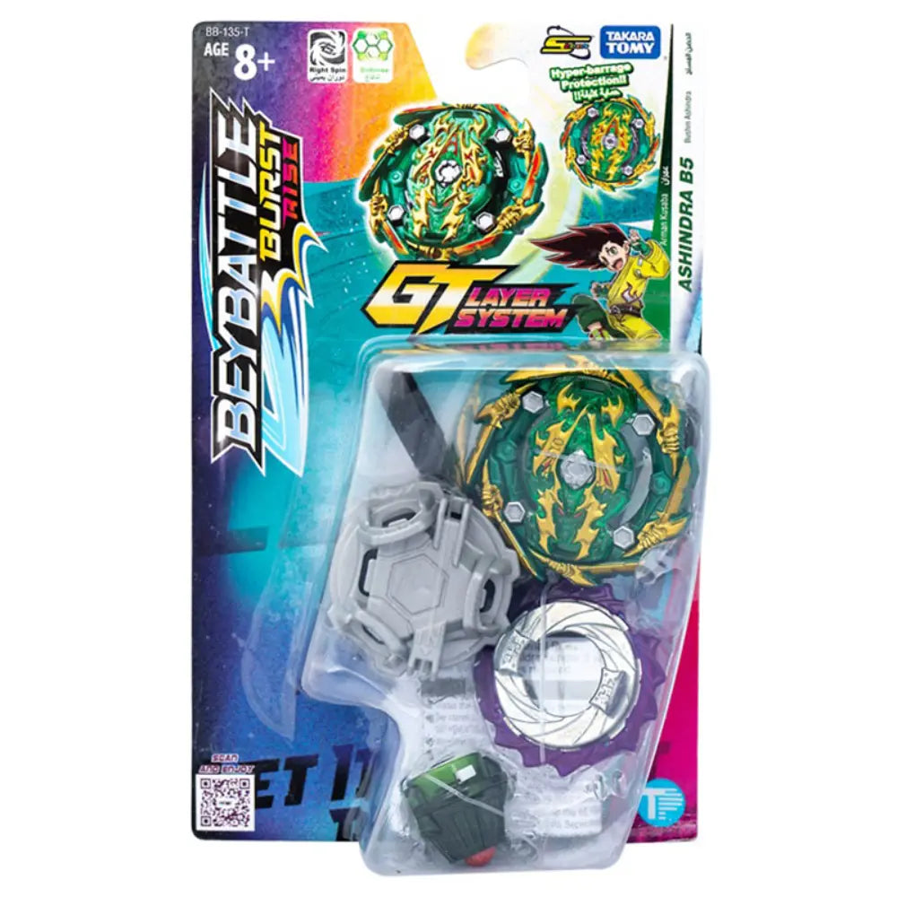 Takara Tomy Beyblade Beybattle Burst Bushin Ashindra B5
