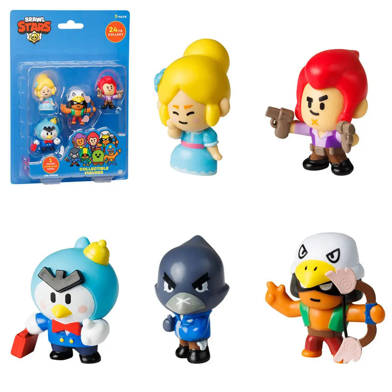 Brawl Stars Figure Blister 5 Pack 2 Inch