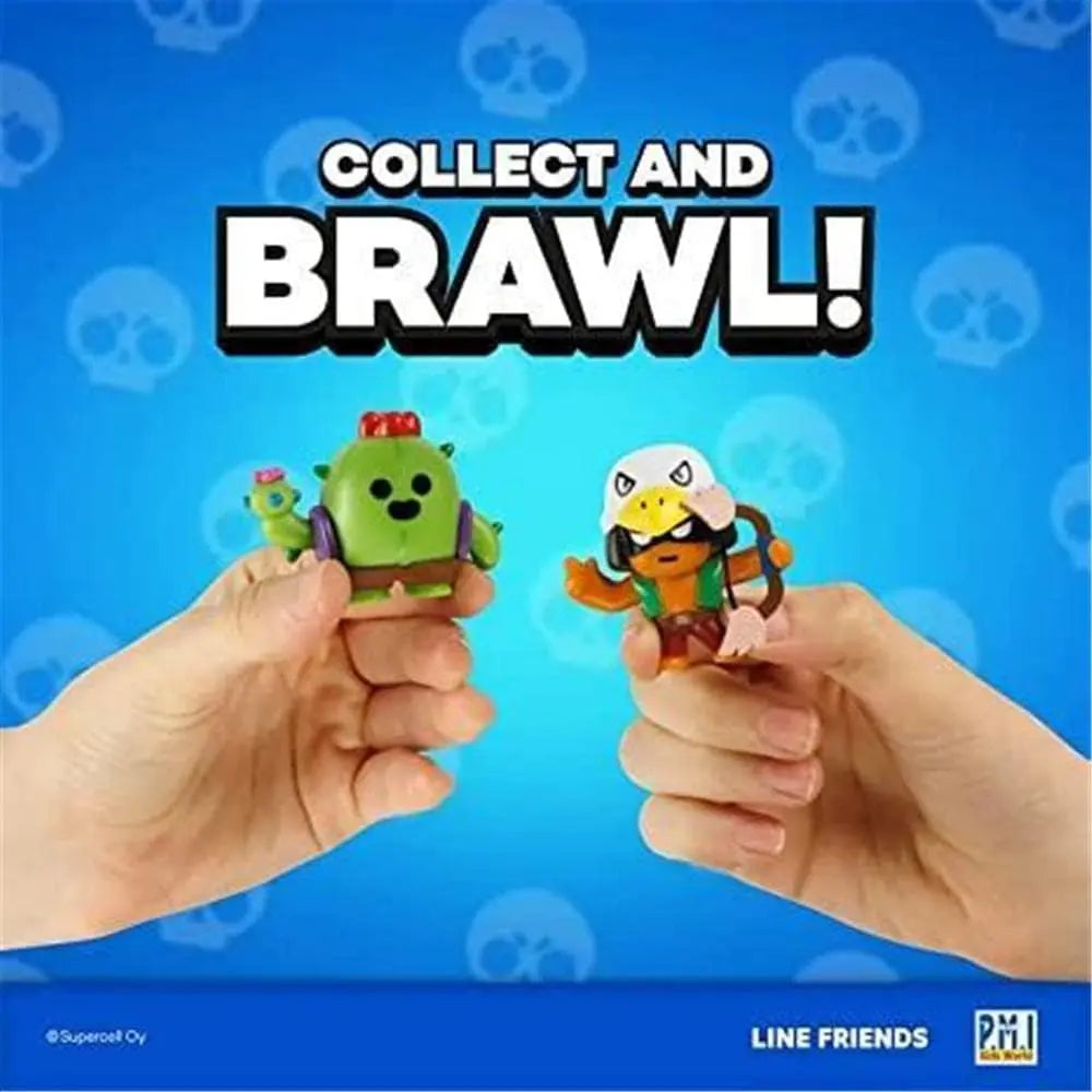 Brawl Stars Figure 12 Pack Deluxe Box 2 Inch