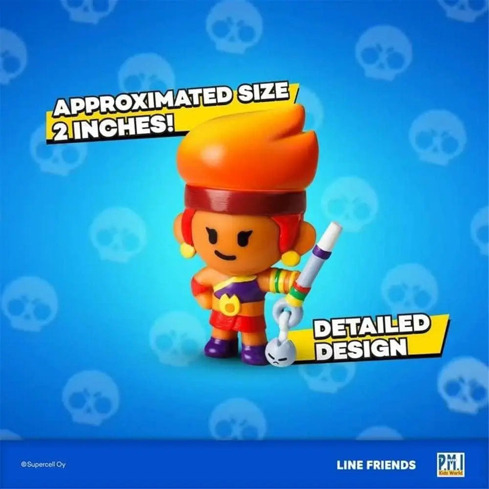 Brawl Stars Figure 12 Pack Deluxe Box 2 Inch