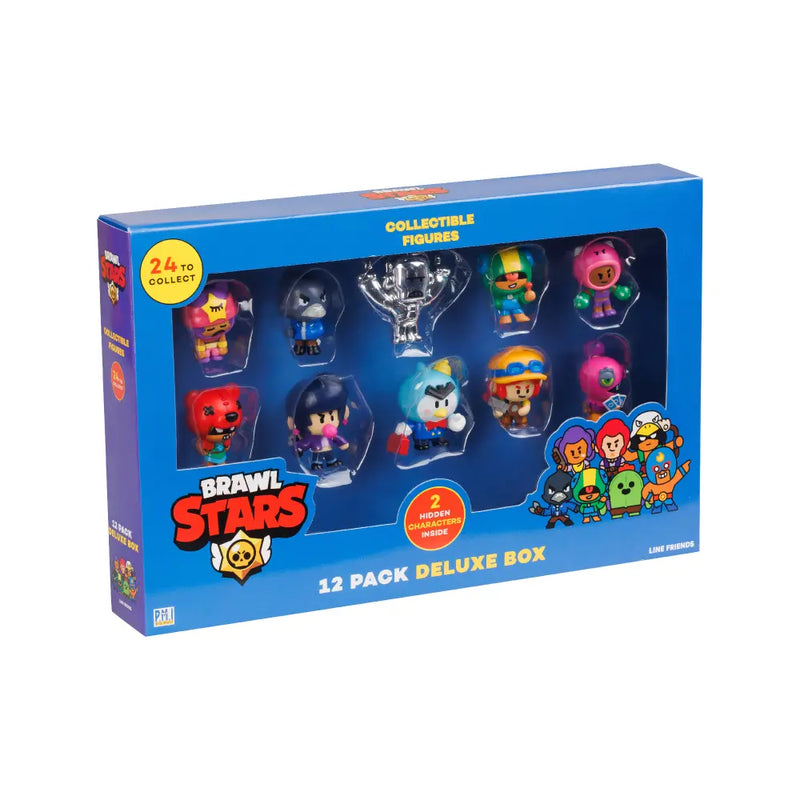 Brawl Stars Figure 12 Pack Deluxe Box 2 Inch