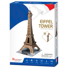 3D Puzzle Eiffel Tower 39 Pcs