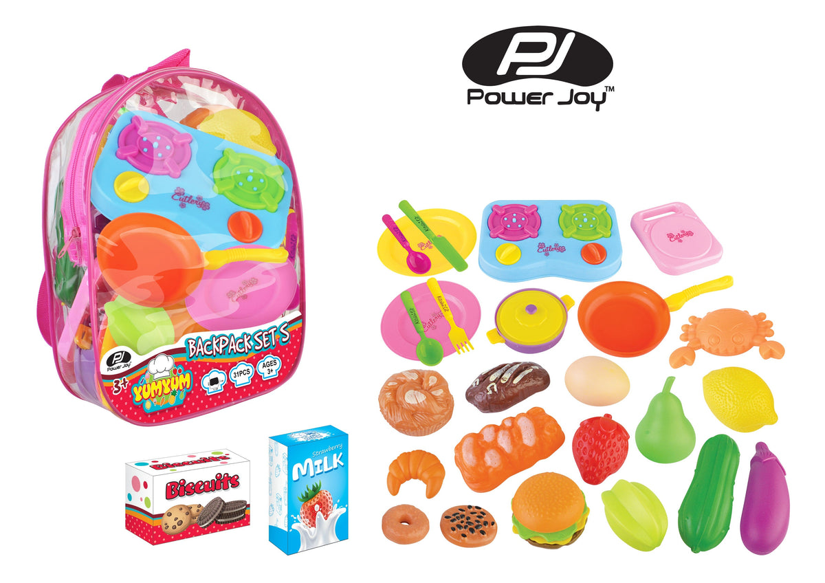 Power Joy Yumyum Backpack Set