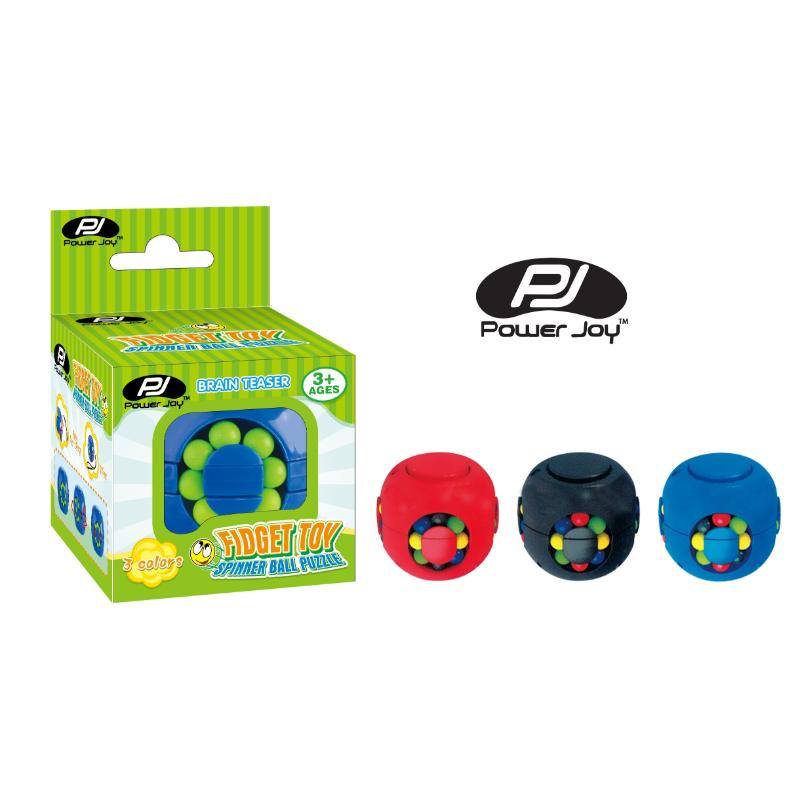 Power Joy Fidget Toy Spinner Ball Assortment 1-piece