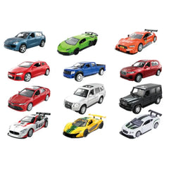 Power Joy Vroom Vroom 4.5 Inch Diecast Car Pack â€“ Licensed 3-pieces Toy Set