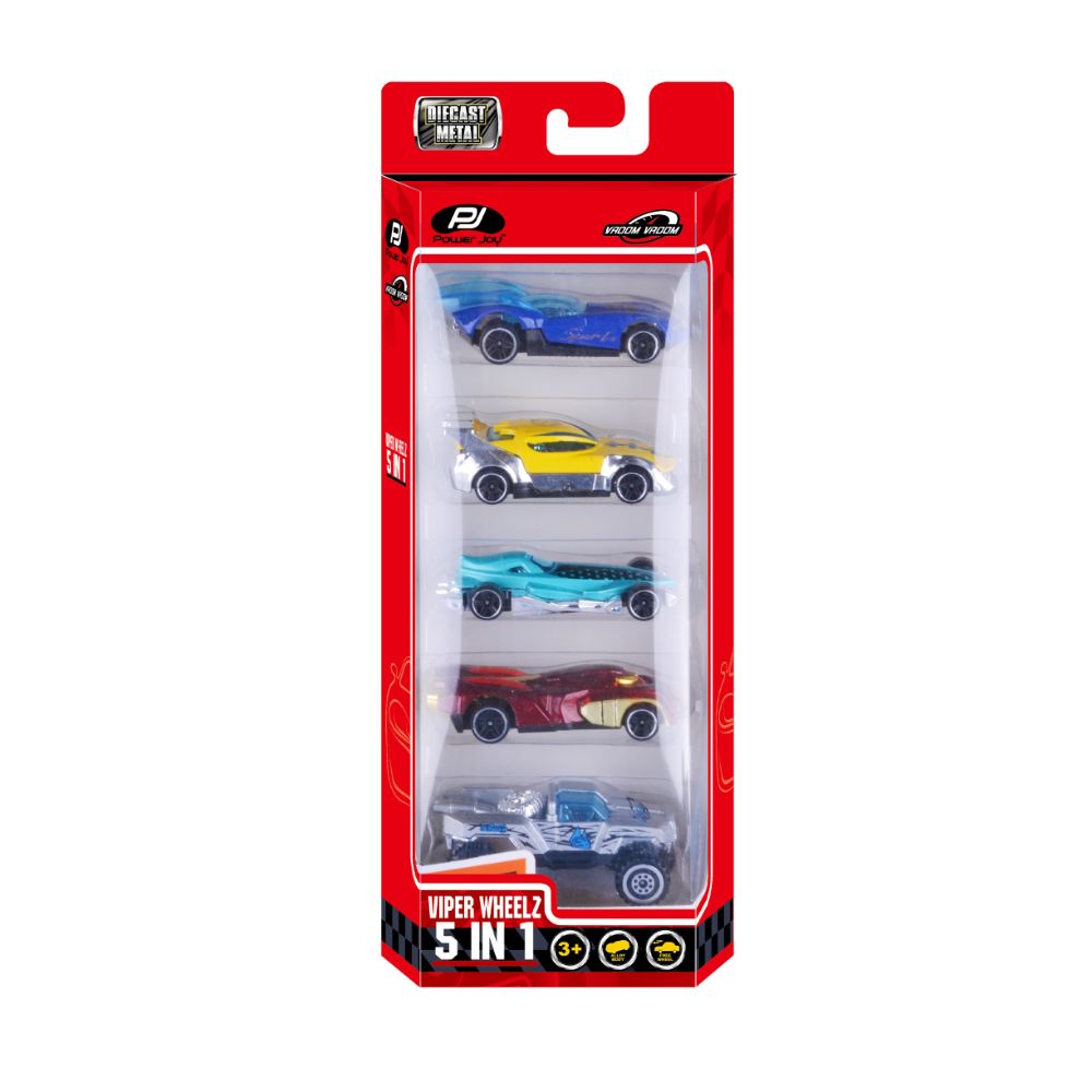 Power Joyvroom Vroom Diecast Viper Wheelz 5 in 1
