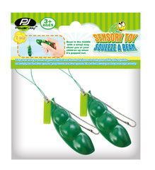 Power Joy Fidget Squishy Bean Toys 2 Pieces Set - Sensory Stress Relief Toy for Hands