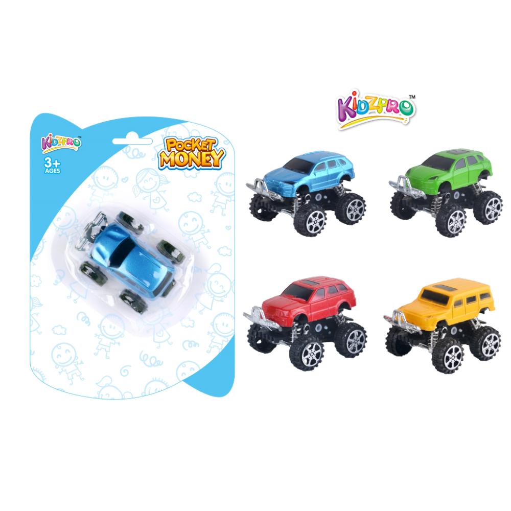 Kidzpro Pull Back Off Road Car Assortment - Sold per piece