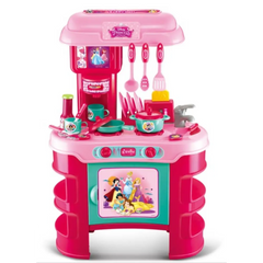 Disney Princess My Kitchen Playset with Light and Sound Cooking Set for Kids Pretend Play Kitchen Accessories