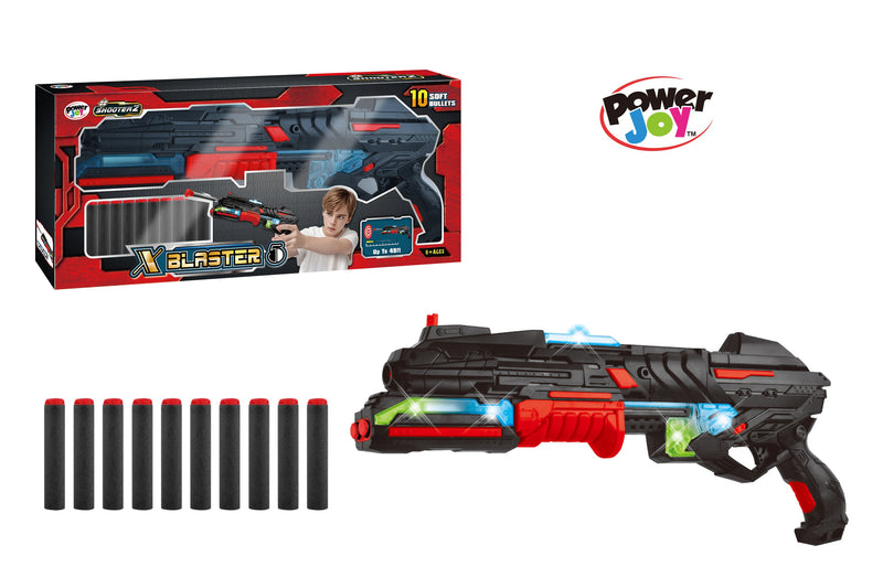 Power Joy Shooterz X Blaster 5 with Lights Battery Operated