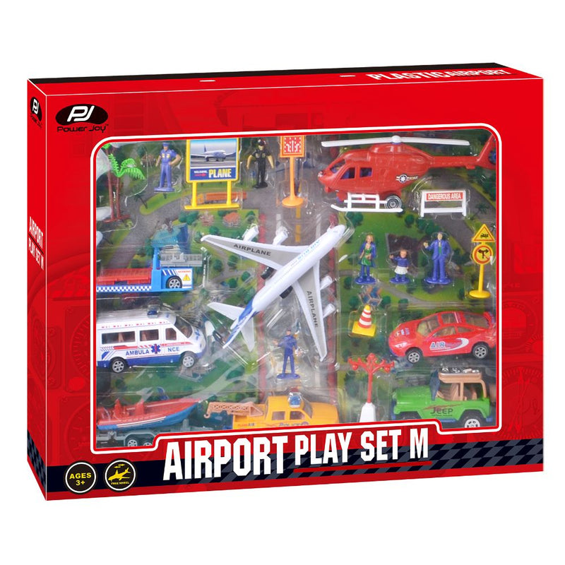 Power Joyvroom Vroom Airport Playset M Assortment