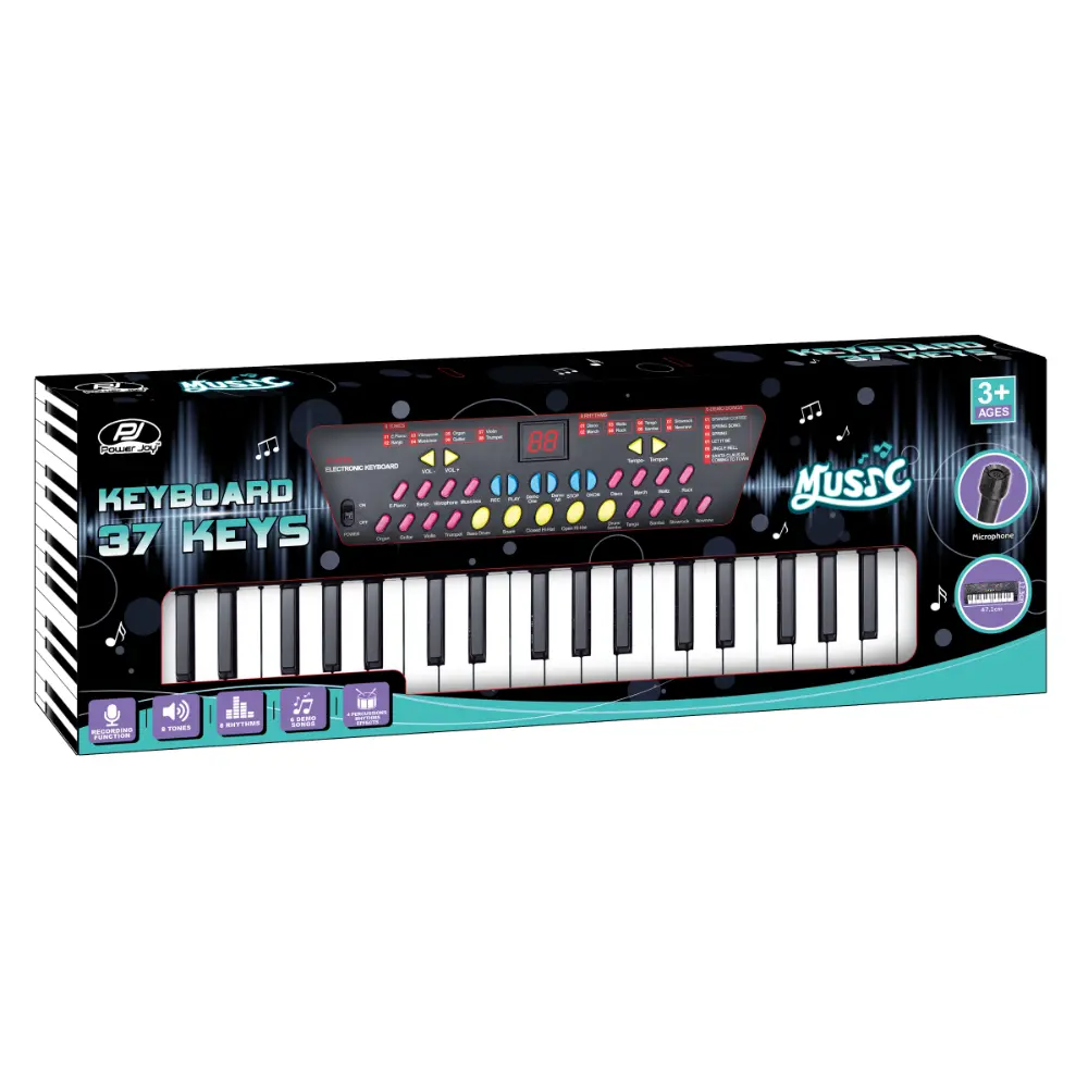 Musical Power Joy Music Keyboard 37keys with Mic B O