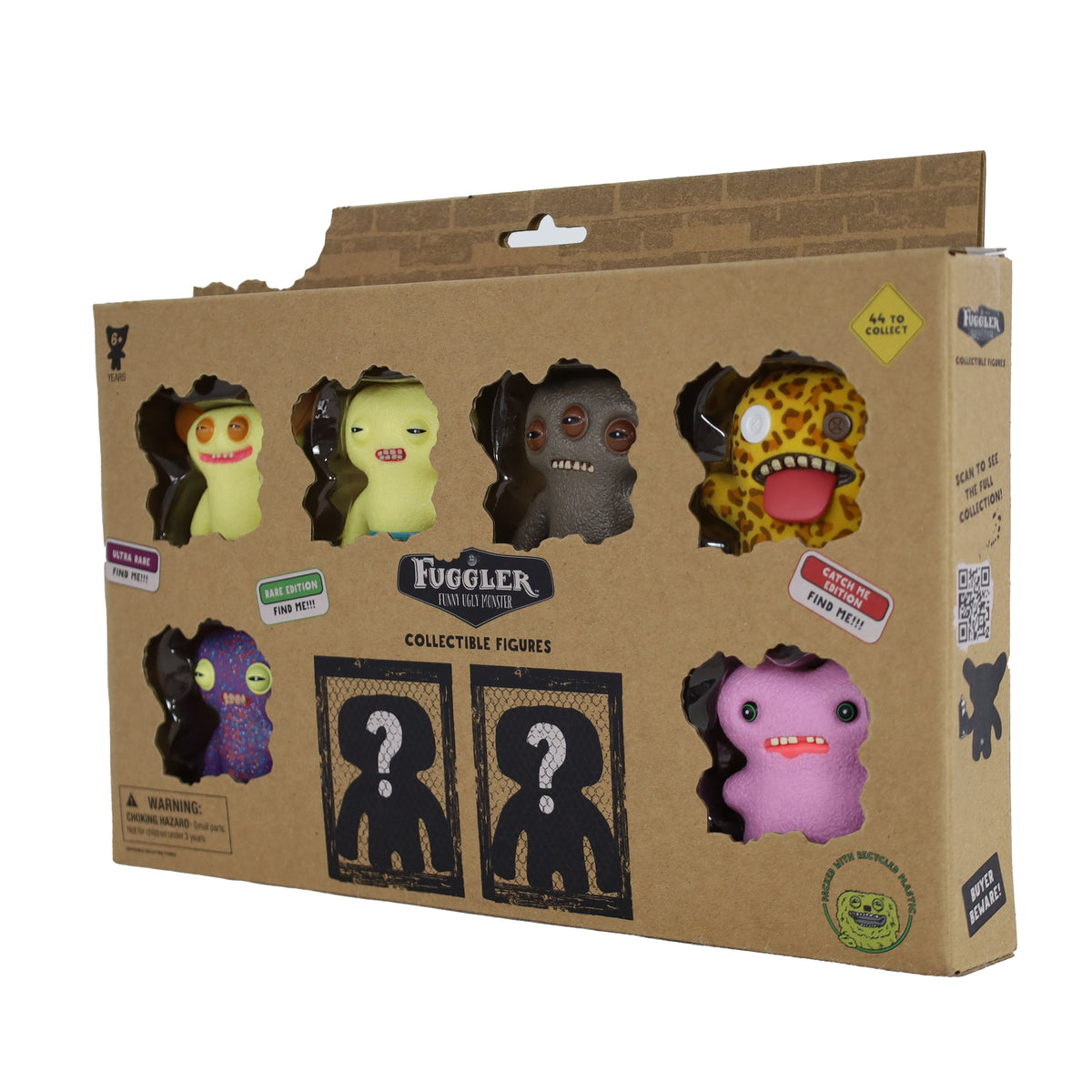 Fuggler Figures Collect Deluxe (Pack 8) - Assortment, Sold Individually (Random Selection / Subject to Availability)