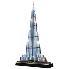 3D Puzzle Burj Khalifa 136 Pcs  UAE Battery Operated