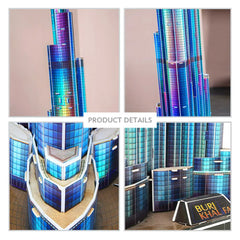 3D Puzzle Burj Khalifa 136 Pcs  UAE Battery Operated
