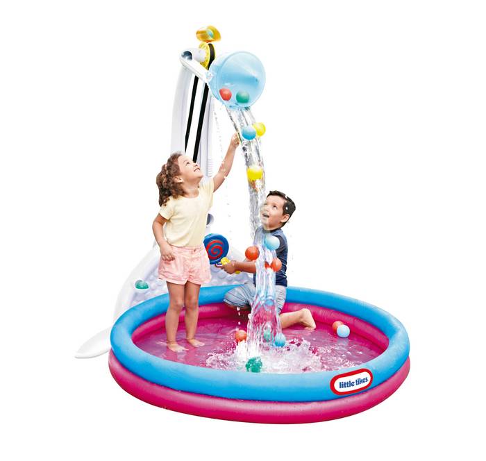 Little Tikes Drop Zone Water and Ball Playset Indoor & Outdoor for Kids