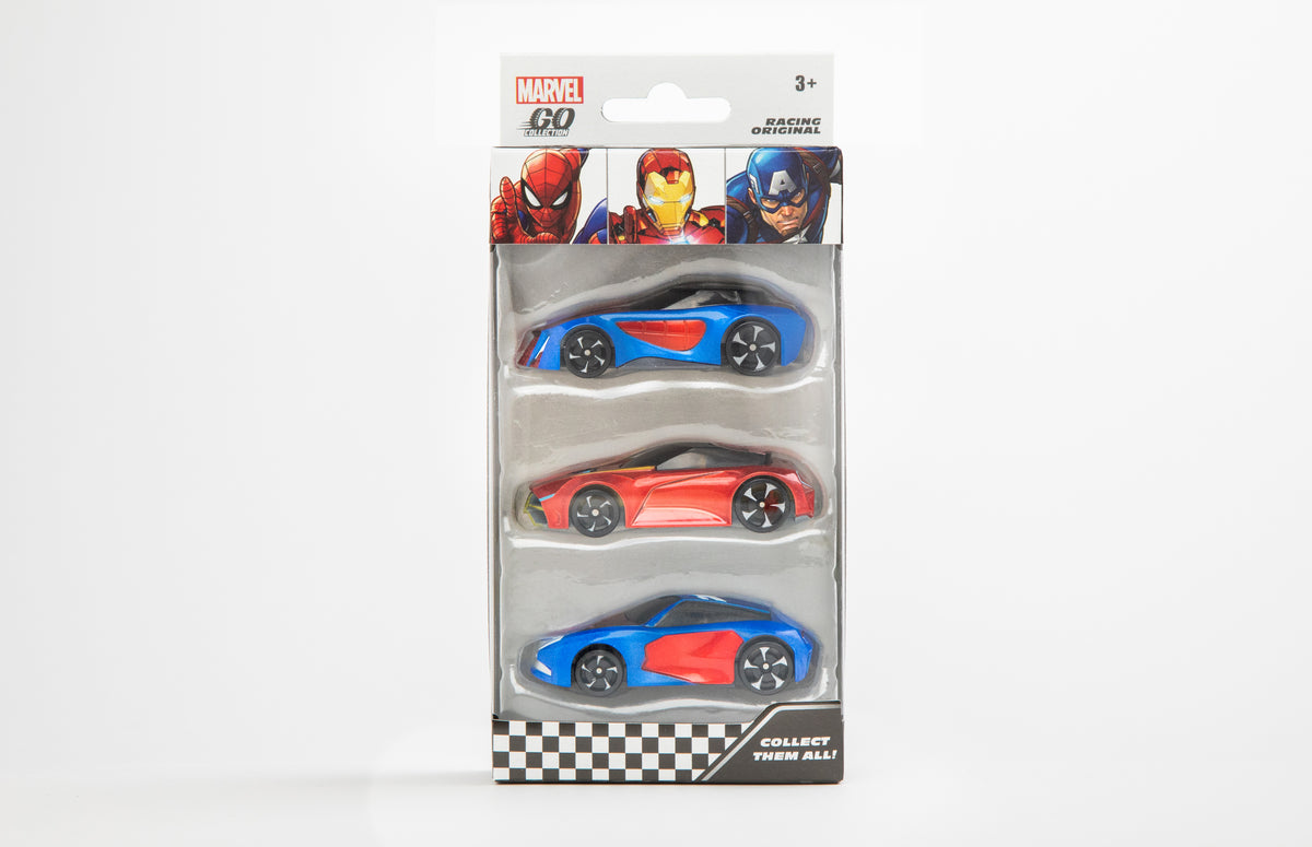 مارفل Go Racing موجة ١ ٣Pack ٣