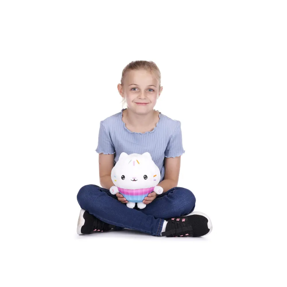 Gabbys Dollhouse Plush Cakey Cat 10 Inch