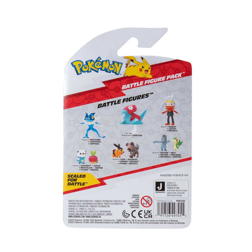 Pokemon Battle Figure First Partner Assortment