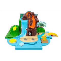 Pokémon Carry Case Volcano Portable Folding Adventure Playset for Kids