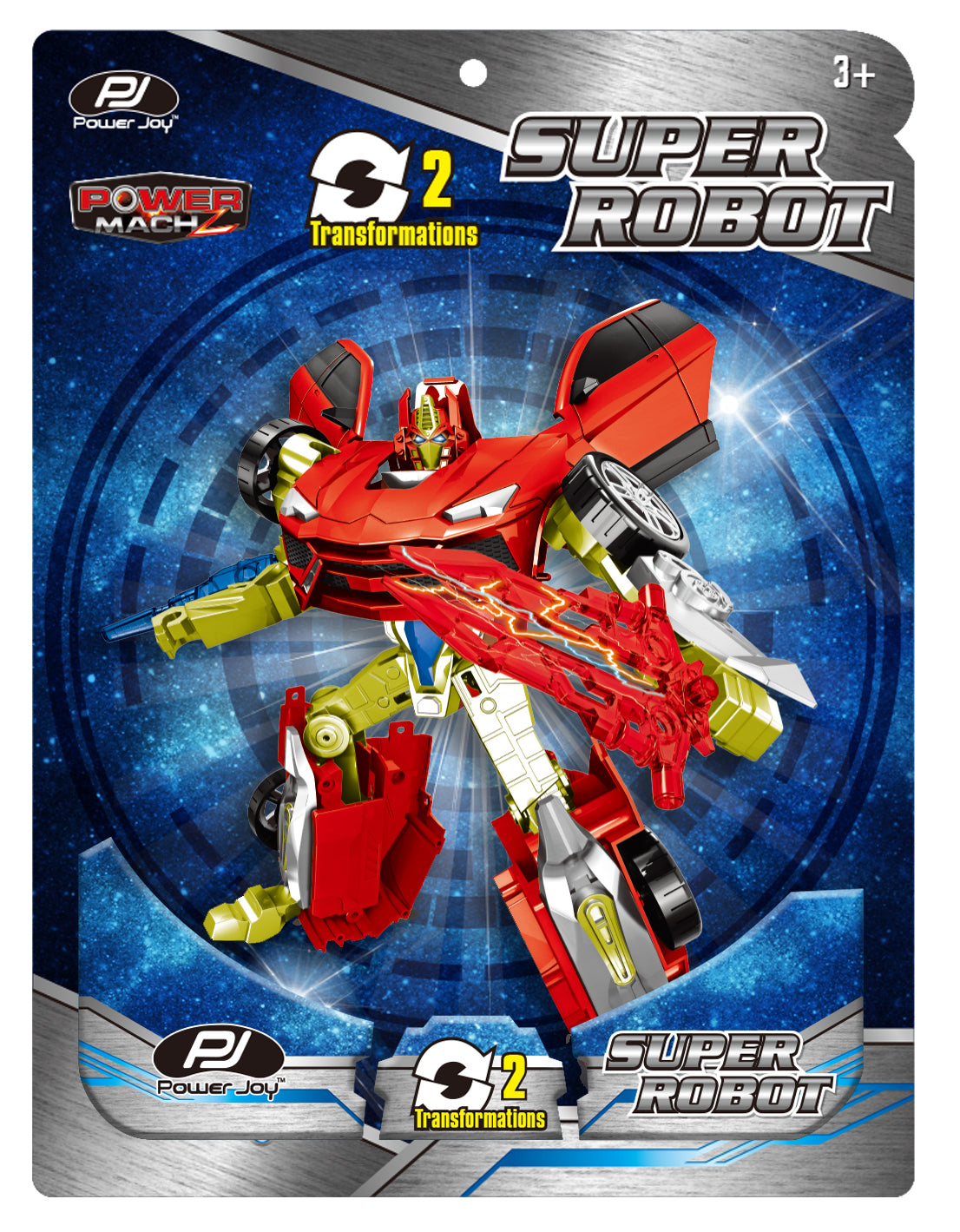 Power Joy Power Mach Super Robot Assoortment