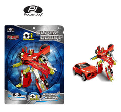 Power Joy Power Mach Super Transforming Robot Toy Assorted  - Sold per piece