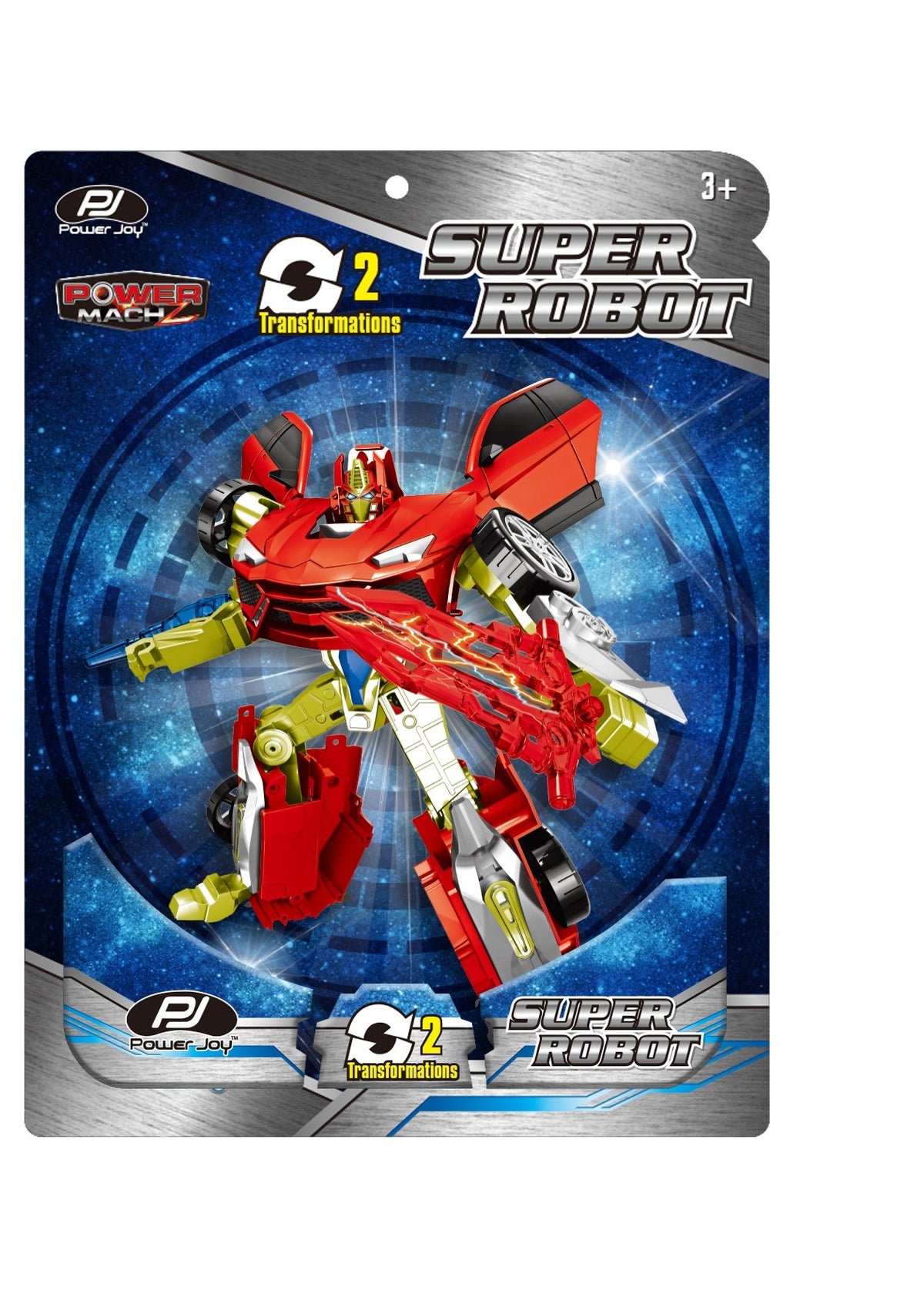 Power Joy Power Mach Super Robot Assoortment