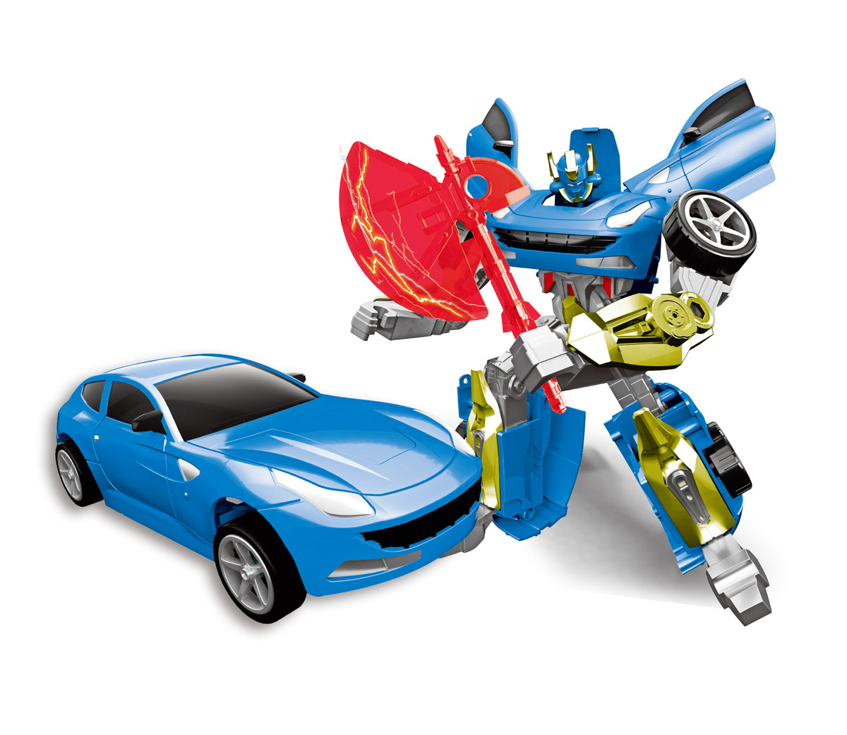 Power Joy Power Mach Super Robot Assoortment