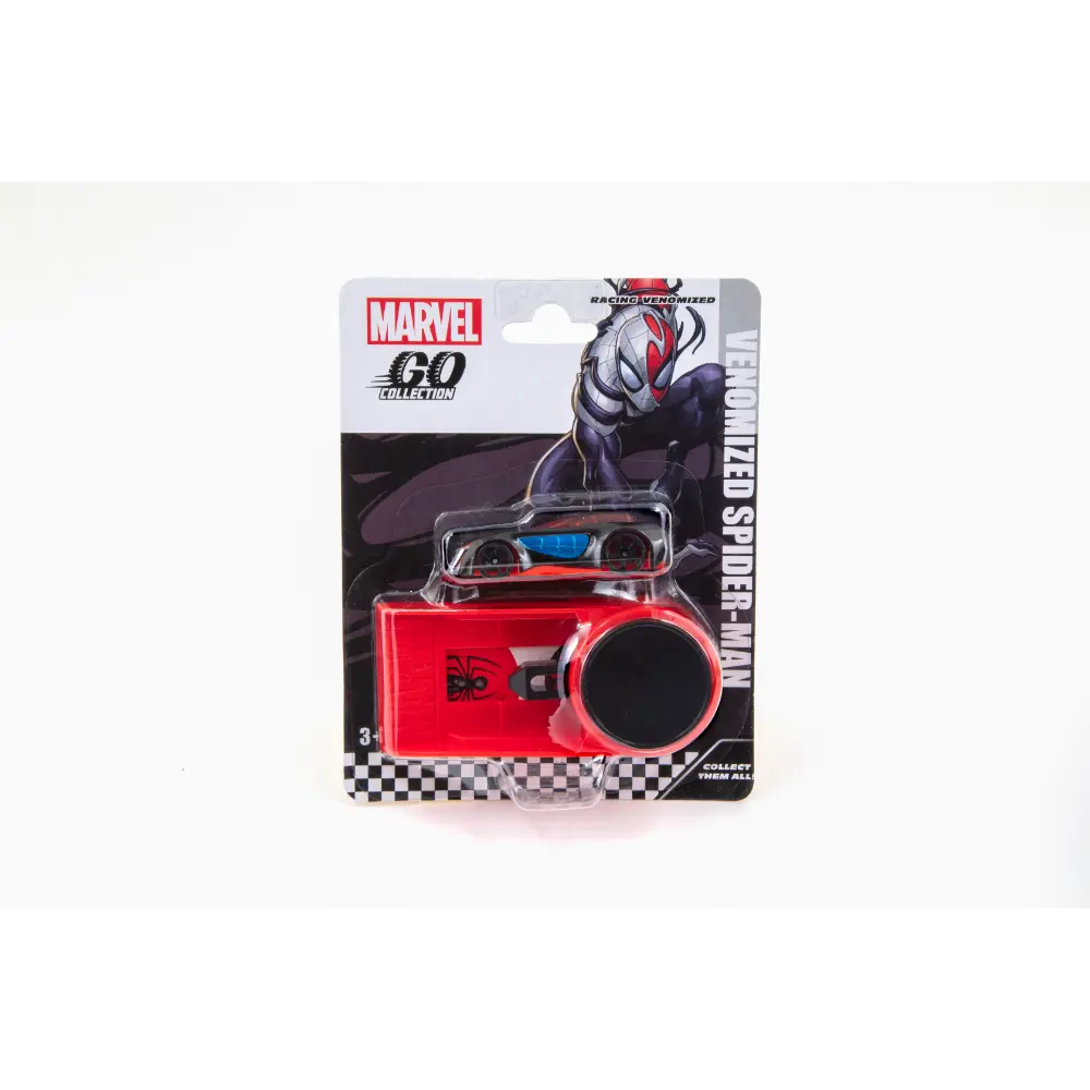 Marvel GO Launcher W2 Spider-Man 3-Inch Diecast Vehicle Collectible Toy for Kids