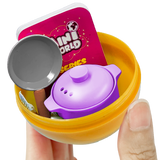 Power Joy Miniworld Collectibles Miniature Surprise Figures Toy Collection Set