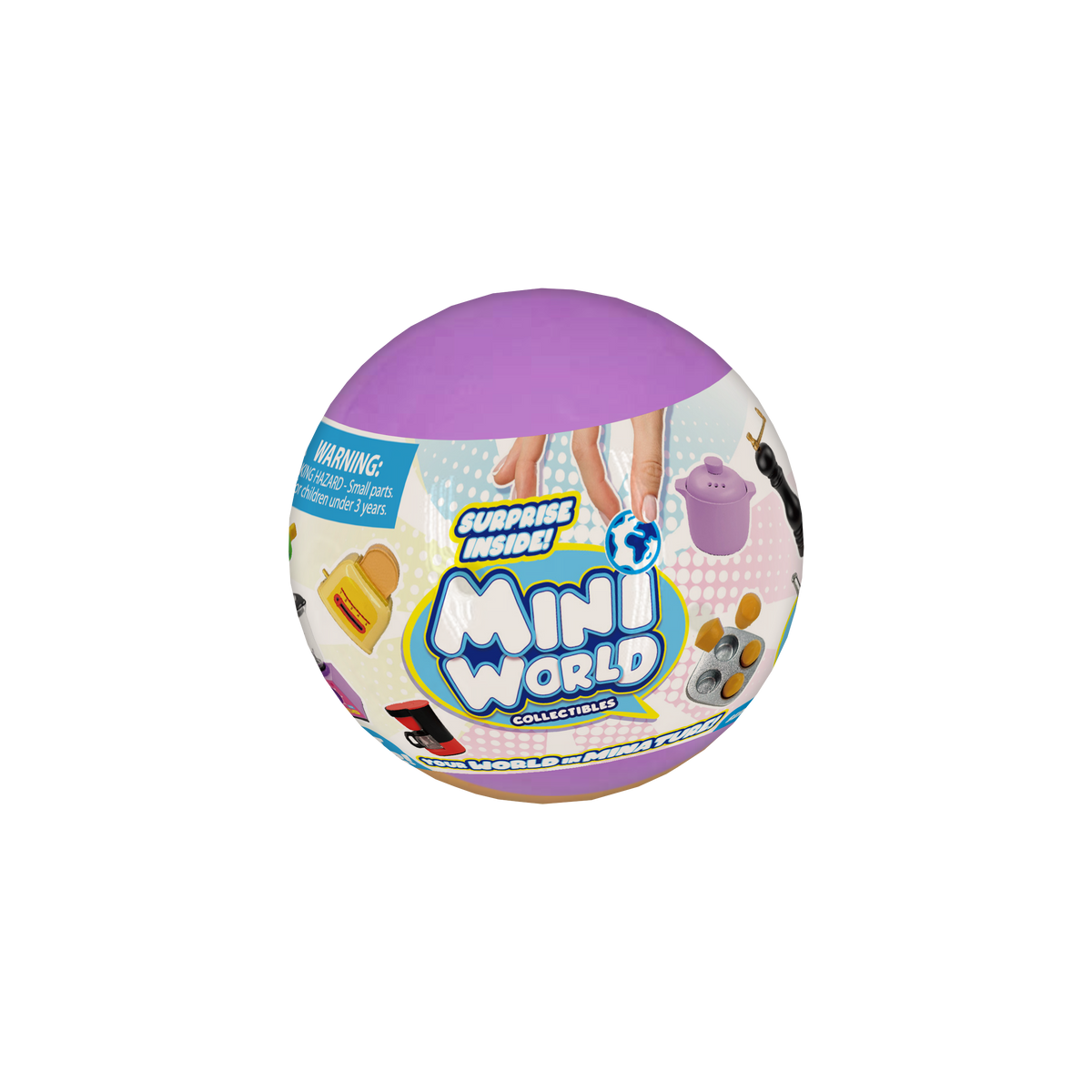 Power Joy Miniworld Collectibles Miniature Surprise Figures Toy Collection Set