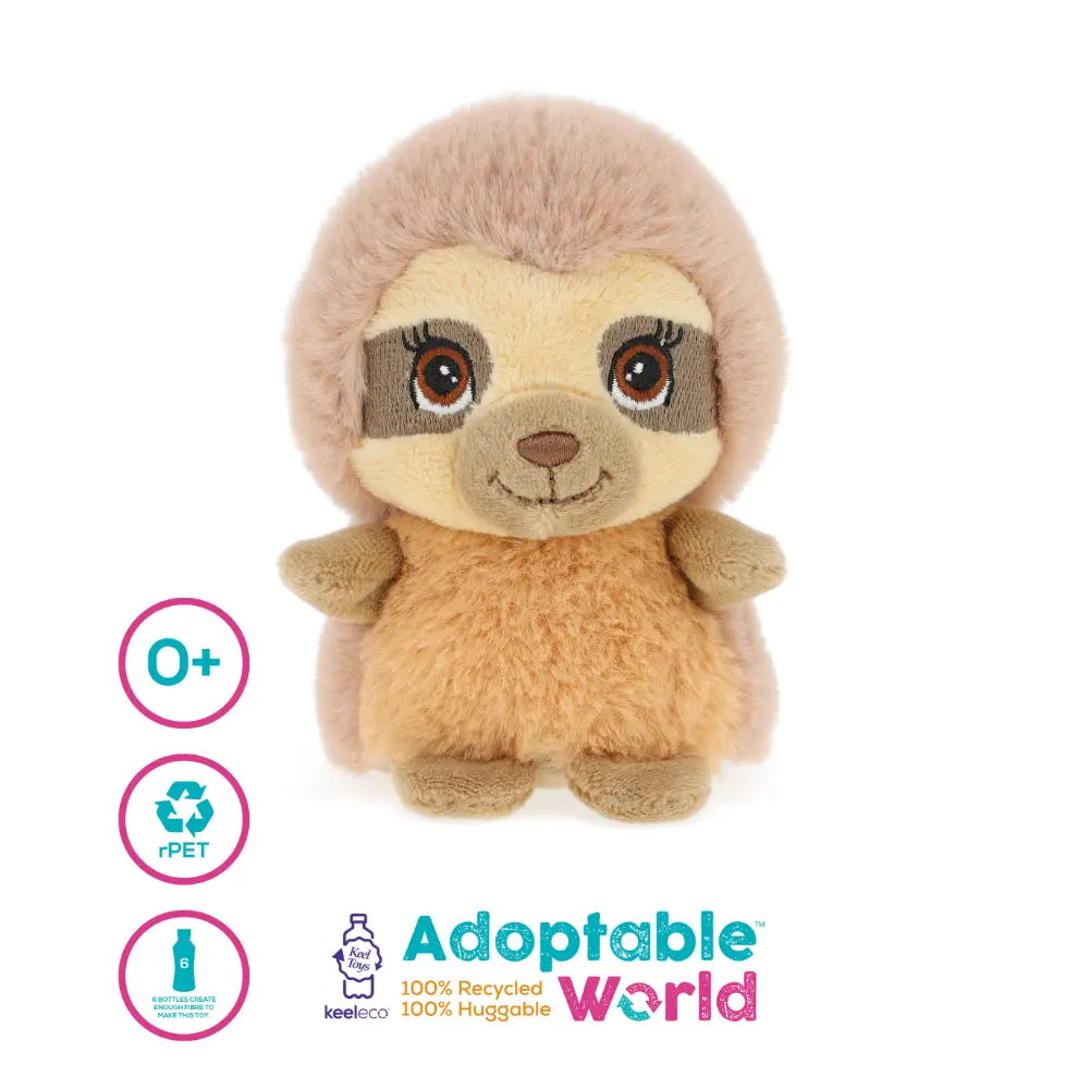 Keel Toys Keeleco Mini Adoptable World 10cm Mix A