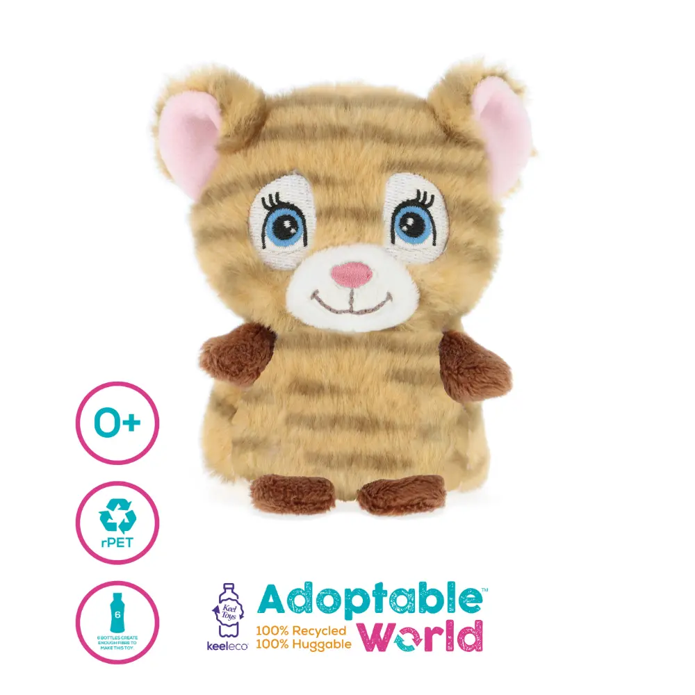Keel Toys Keeleco Mini Adoptable World 10cm Mix A