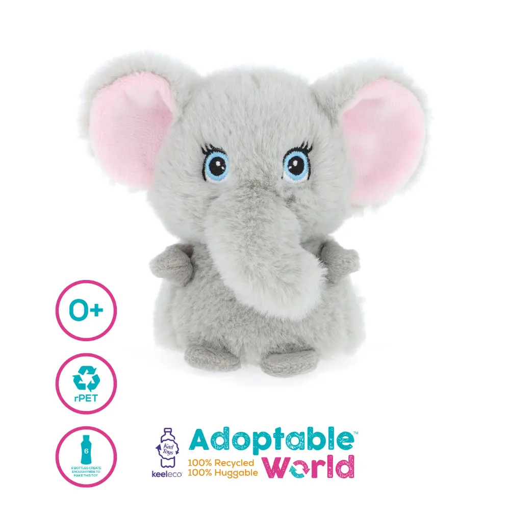 Keel Toys Keeleco Mini Adoptable World 10cm Mix A