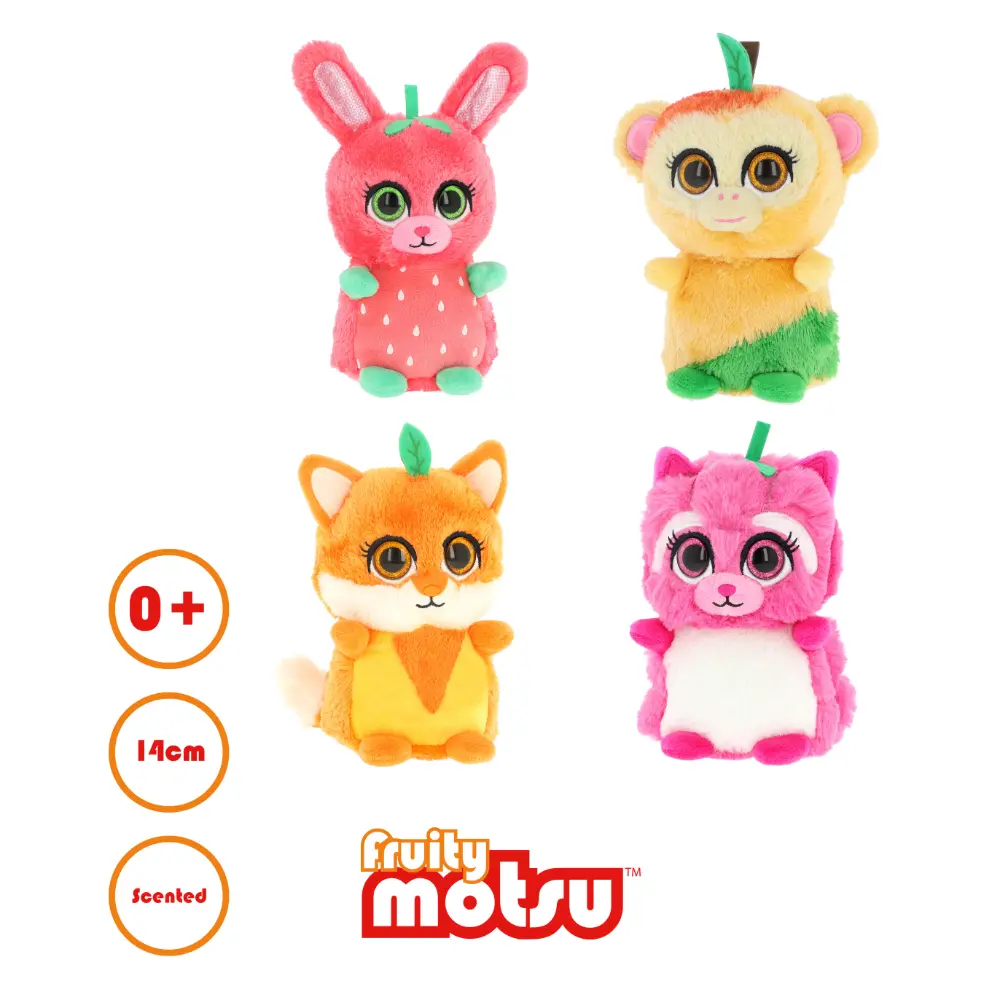 Keel Toys Motsu Fruity Scent 14cm Cdu12 Woc