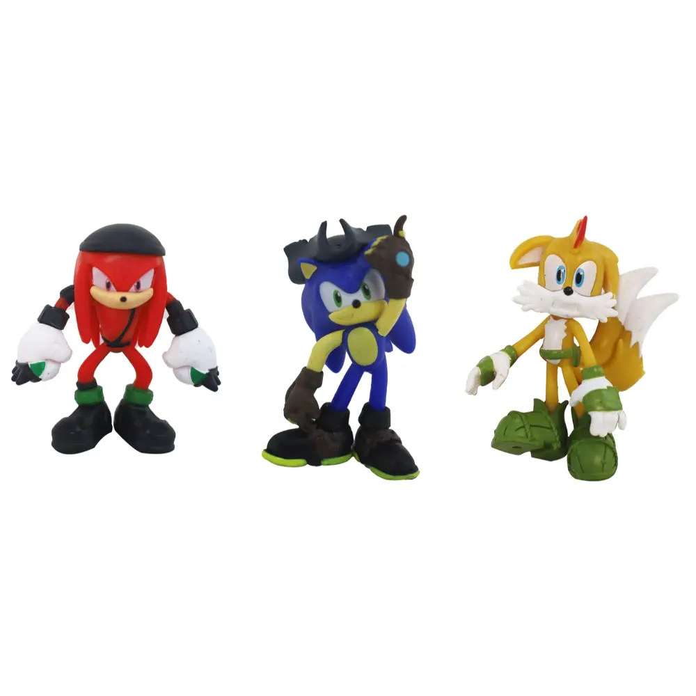 Sonic Figure Blister 3-in-1 Pack - Sold per piece